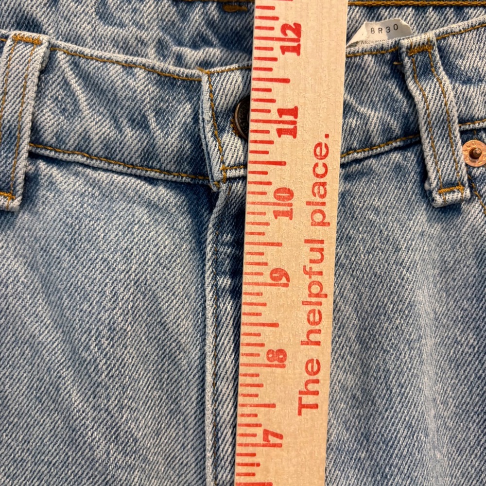 Vintage 1998 Levi's 512 Jeans Women's 12 29x31 USA Made Light Wash Slim Straight - Picture 15 of 16